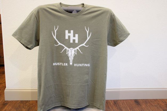 "Hustler Hunting" Logo Tee's